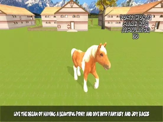 تصاویر Pony Horse Maze Run iPad 