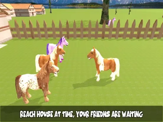 تصاویر Pony Horse Maze Run iPad 