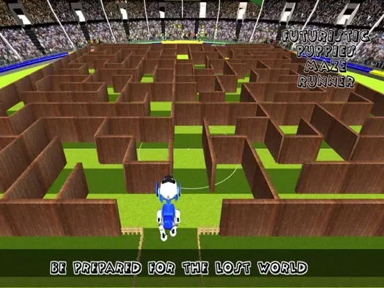 Futuristic Puppy Maze Run iPad スクリーンショット