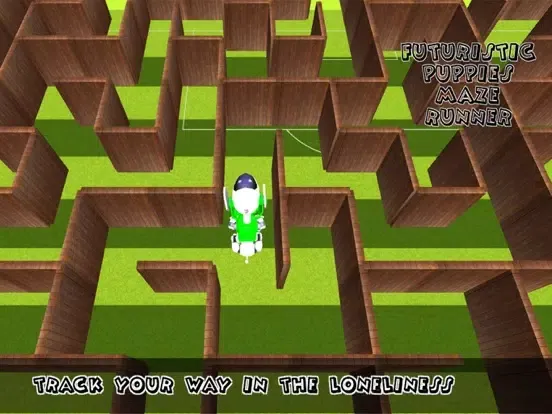 Futuristic Puppy Maze Run iPad スクリーンショット
