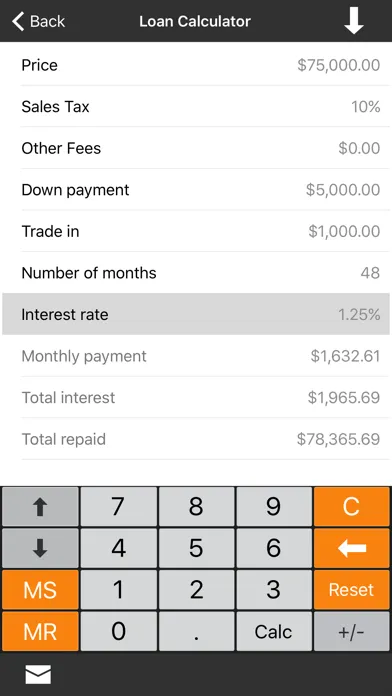 Financial Calculator + Screenshots