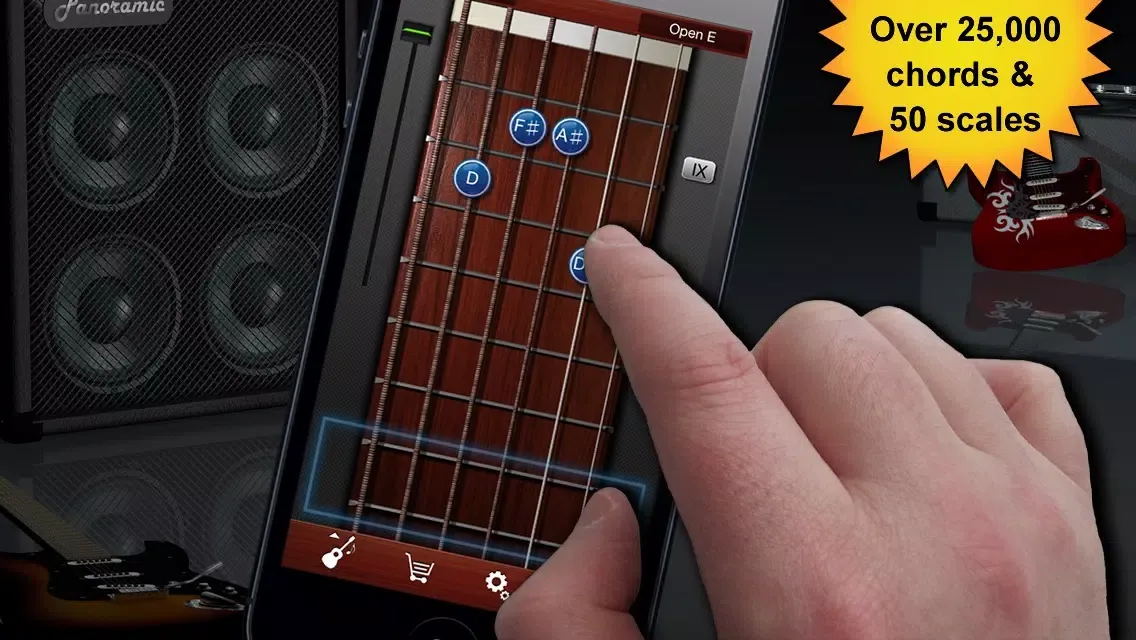Zrzuty ekranu Guitar Suite Free - Metronome, Tuner, and Chords Library for Guitar, Bass, Ukulele