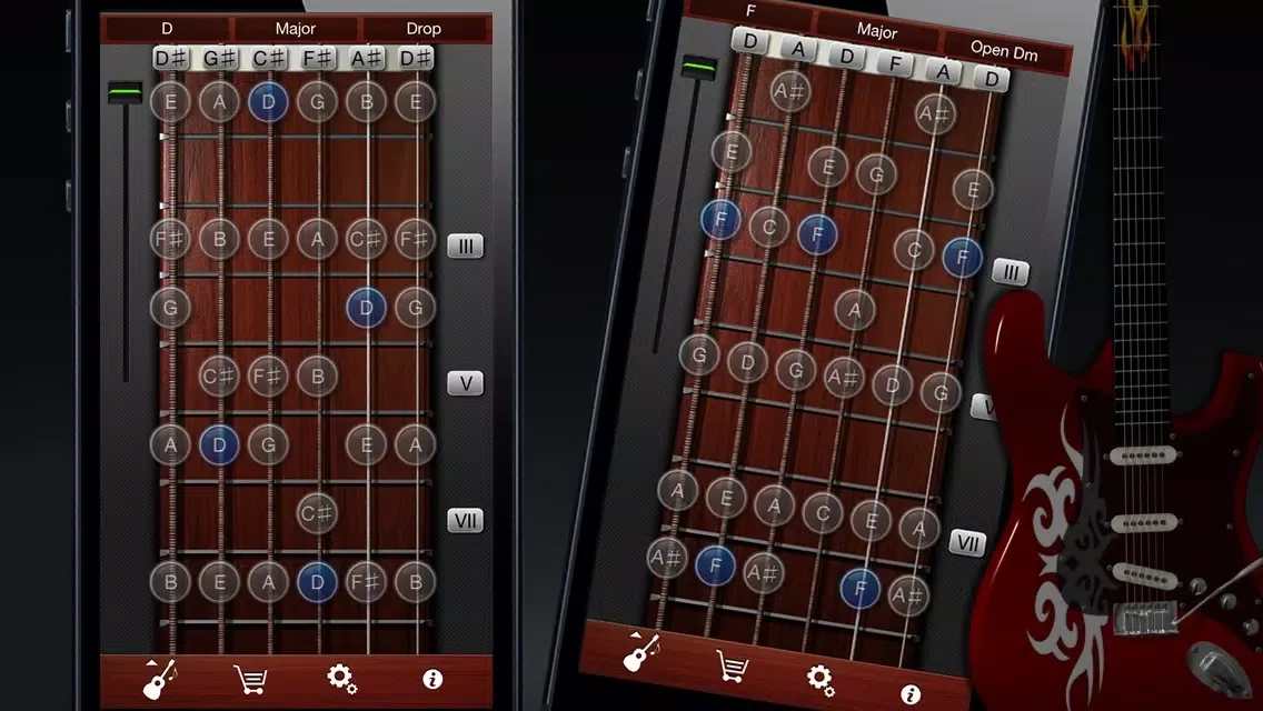 Zrzuty ekranu Guitar Suite Free - Metronome, Tuner, and Chords Library for Guitar, Bass, Ukulele