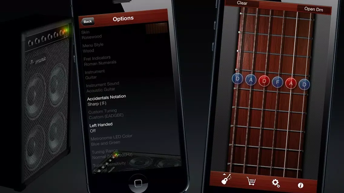 Zrzuty ekranu Guitar Suite Free - Metronome, Tuner, and Chords Library for Guitar, Bass, Ukulele