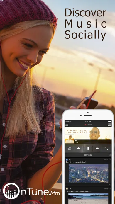 onTune FM - Stream Free Music, Live Radio, & Videos Screenshots