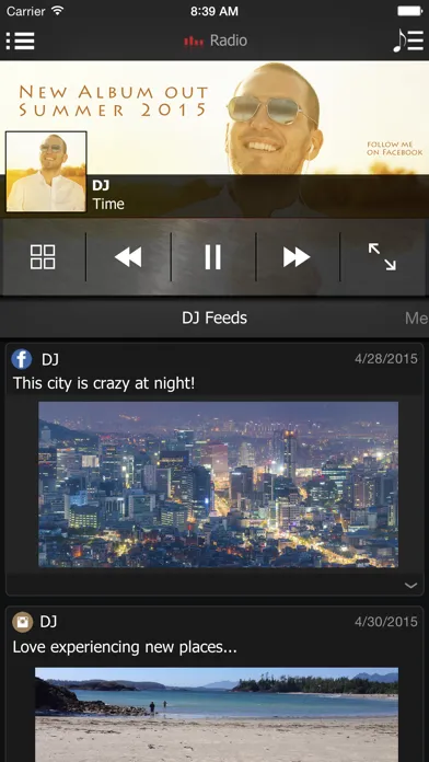 onTune FM - Stream Free Music, Live Radio, & Videos Screenshots