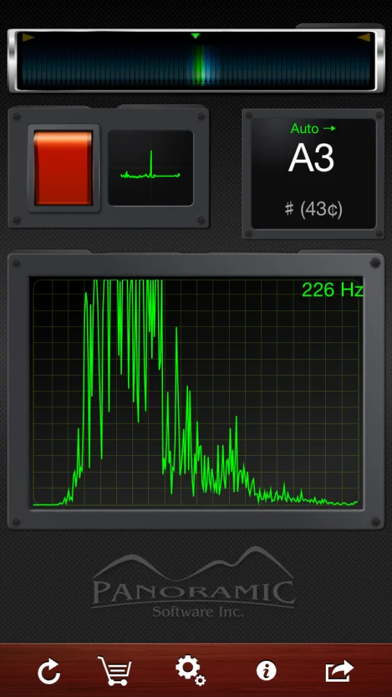 Captures d'écran de Tuner ∞