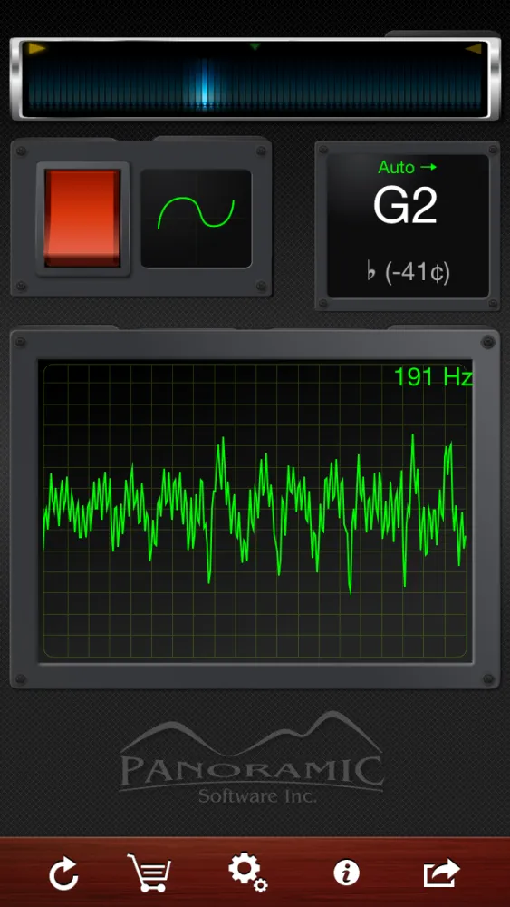 Captures d'écran de Tuner ∞