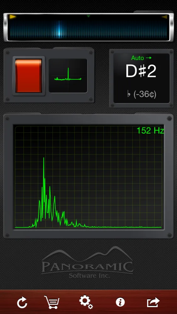 Captures d'écran de Tuner ∞