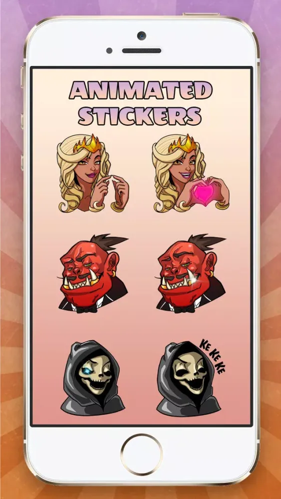 Mighty Party: Heroes Stickers應用截圖