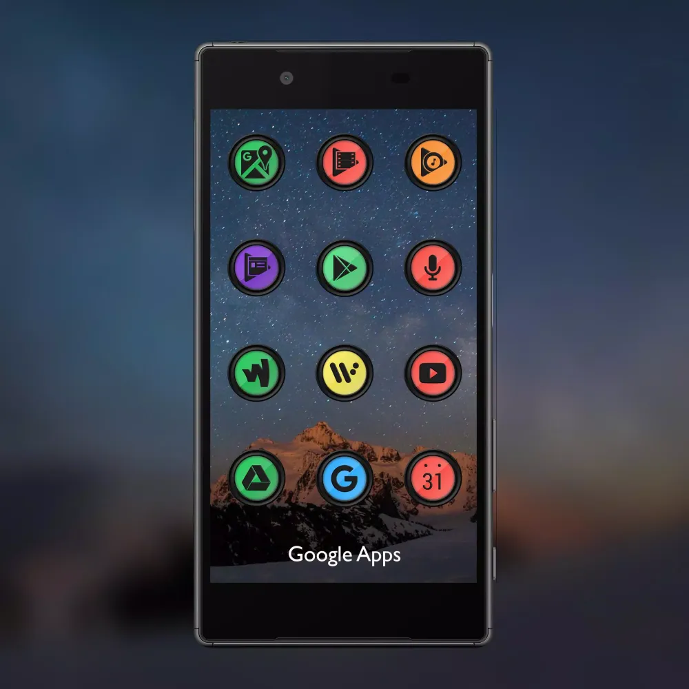 ภาพหน้าจอของ Ramka - Icon pack