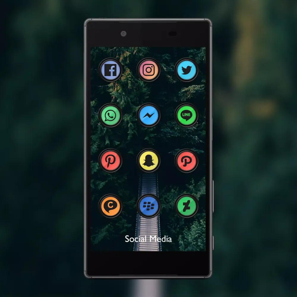 ภาพหน้าจอของ Ramka - Icon pack