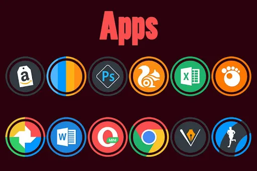 Pixel Ring - Icon Pack Screenshots