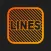 Lines Square - Neon icon Pack