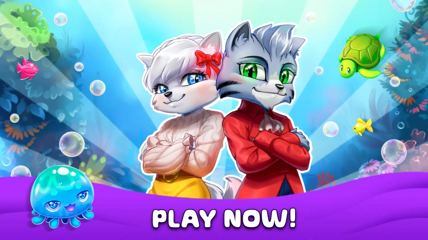 Cat Stories™ Adventure Match 3 Screenshots