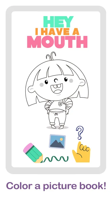 Tangkapan layar Lu's Coloring Story