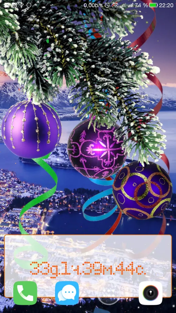 Christmas live wallpaper Screenshots