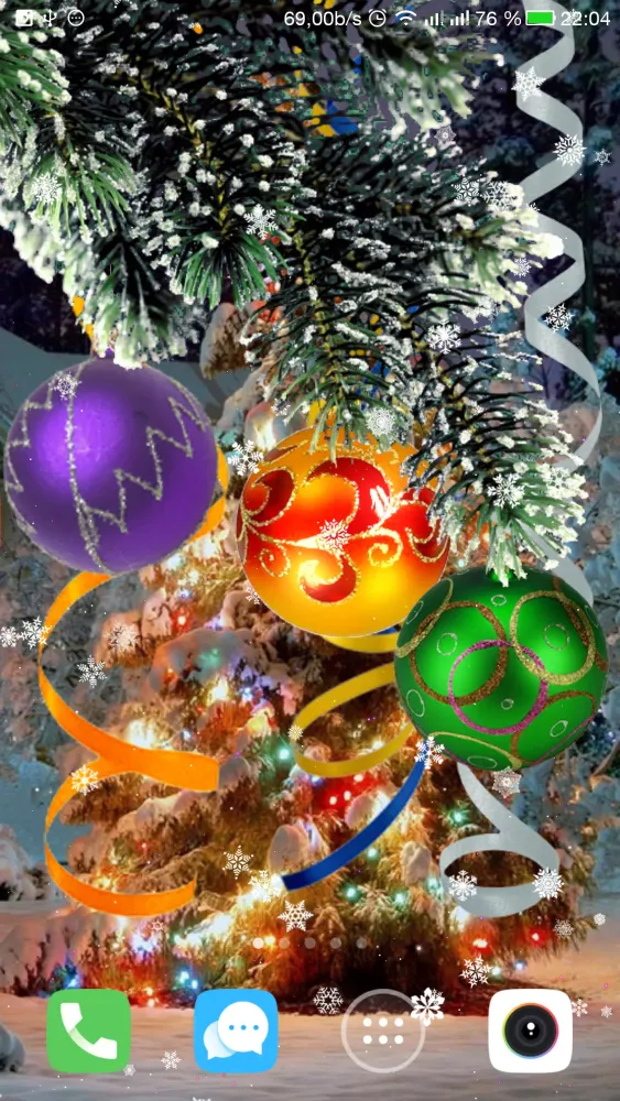 Christmas live wallpaper Screenshots