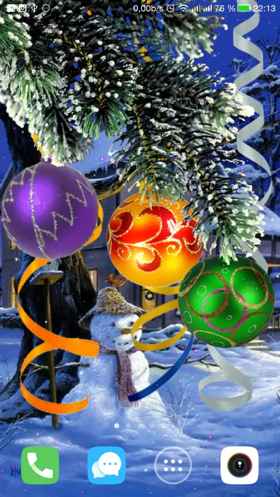 Christmas live wallpaper Screenshots