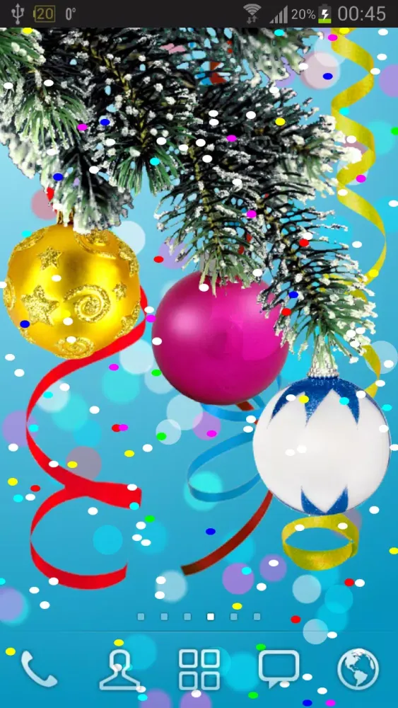 Christmas live wallpaper Screenshots