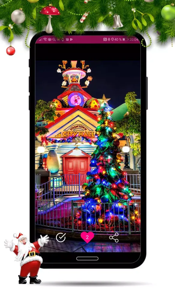 Capturas de pantalla de Christmas Wallpaper