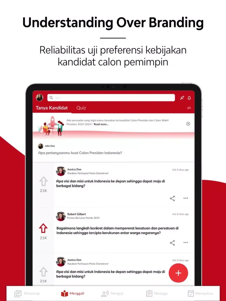 Captures d'écran de Pantau Bersama iPad 
