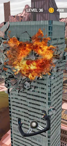 Tangkapan layar Sling Plane 3D - Sky Crash Jet