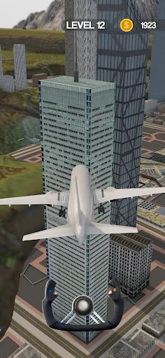 Tangkapan layar Sling Plane 3D - Sky Crash Jet