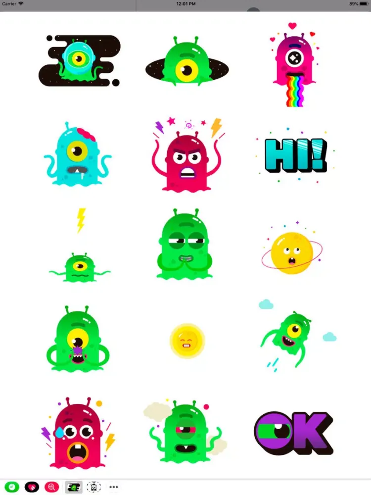 Capturas de tela do Extraterrestrial iPad 