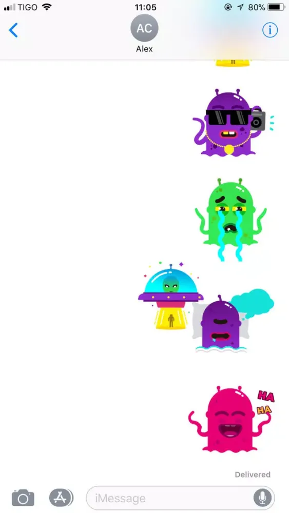 Capturas de tela do Extraterrestrial