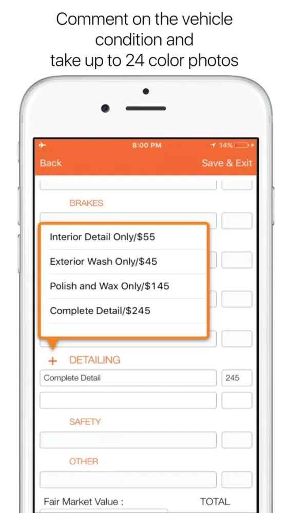 صور Auto Condition Report 360