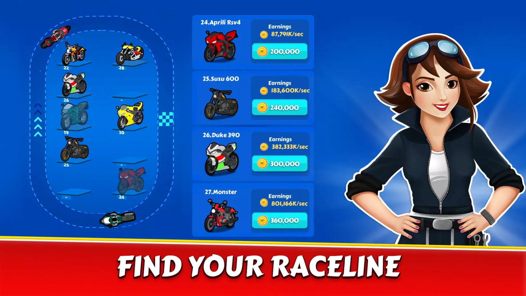 Merge Bike Screenshots