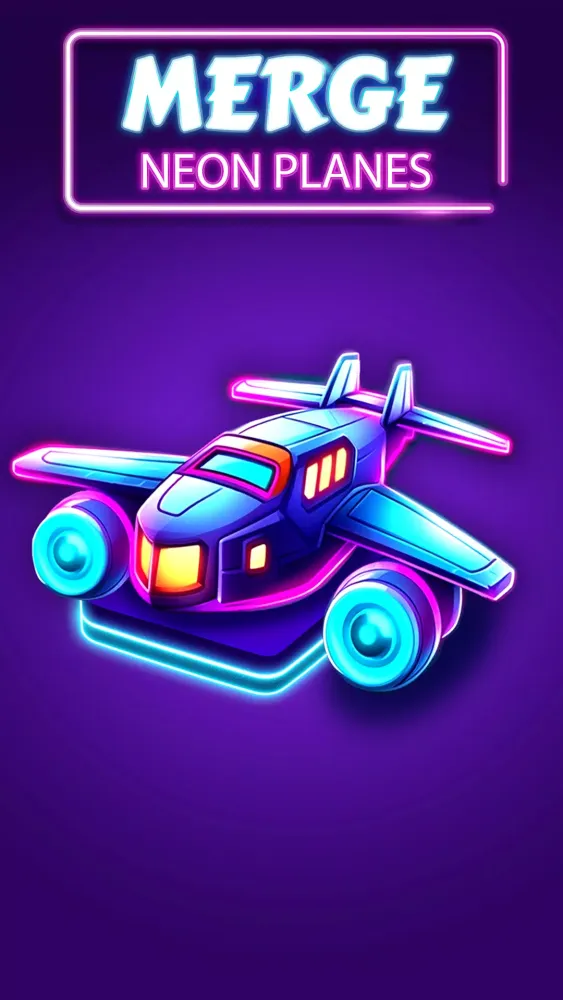 Скриншоты Merge Planes Neon Game Idle
