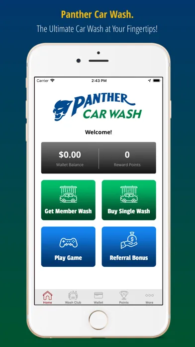 Panther Car Wash スクリーンショット
