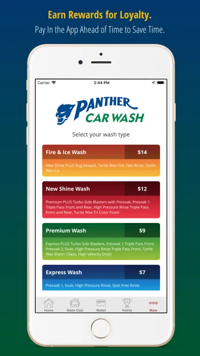 Panther Car Wash スクリーンショット