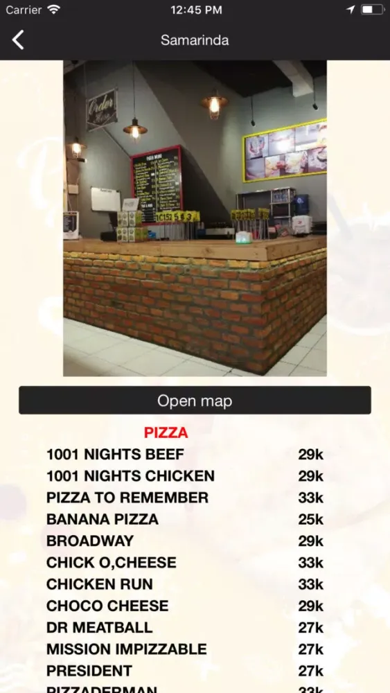 ภาพหน้าจอของ Panties Pizza App