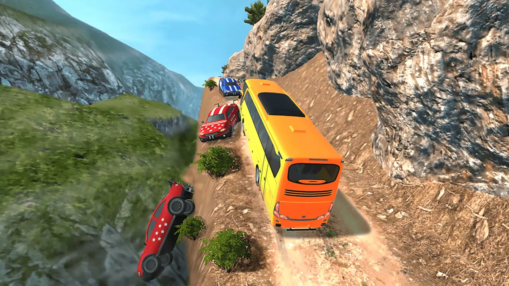 Risky Roads Bus 스크린샷