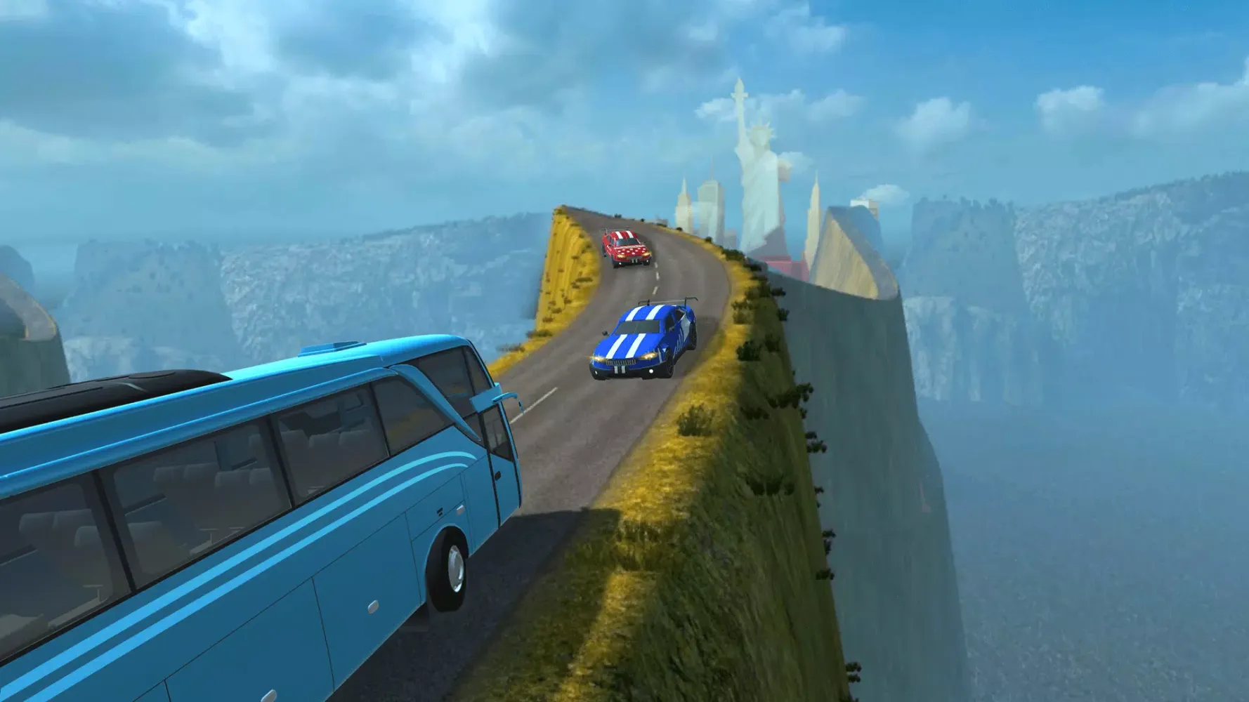 Risky Roads Bus 스크린샷