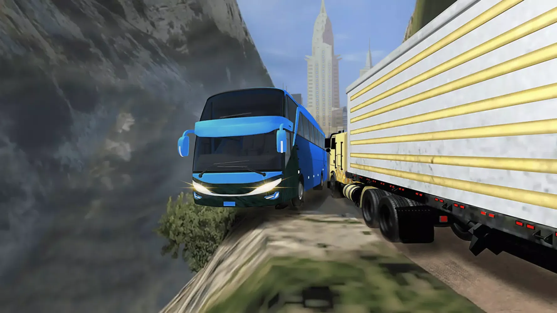 Risky Roads Bus 스크린샷