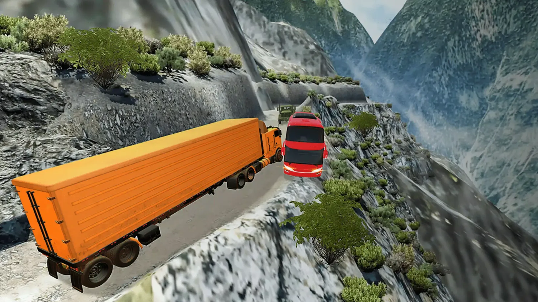 Risky Roads Bus 스크린샷