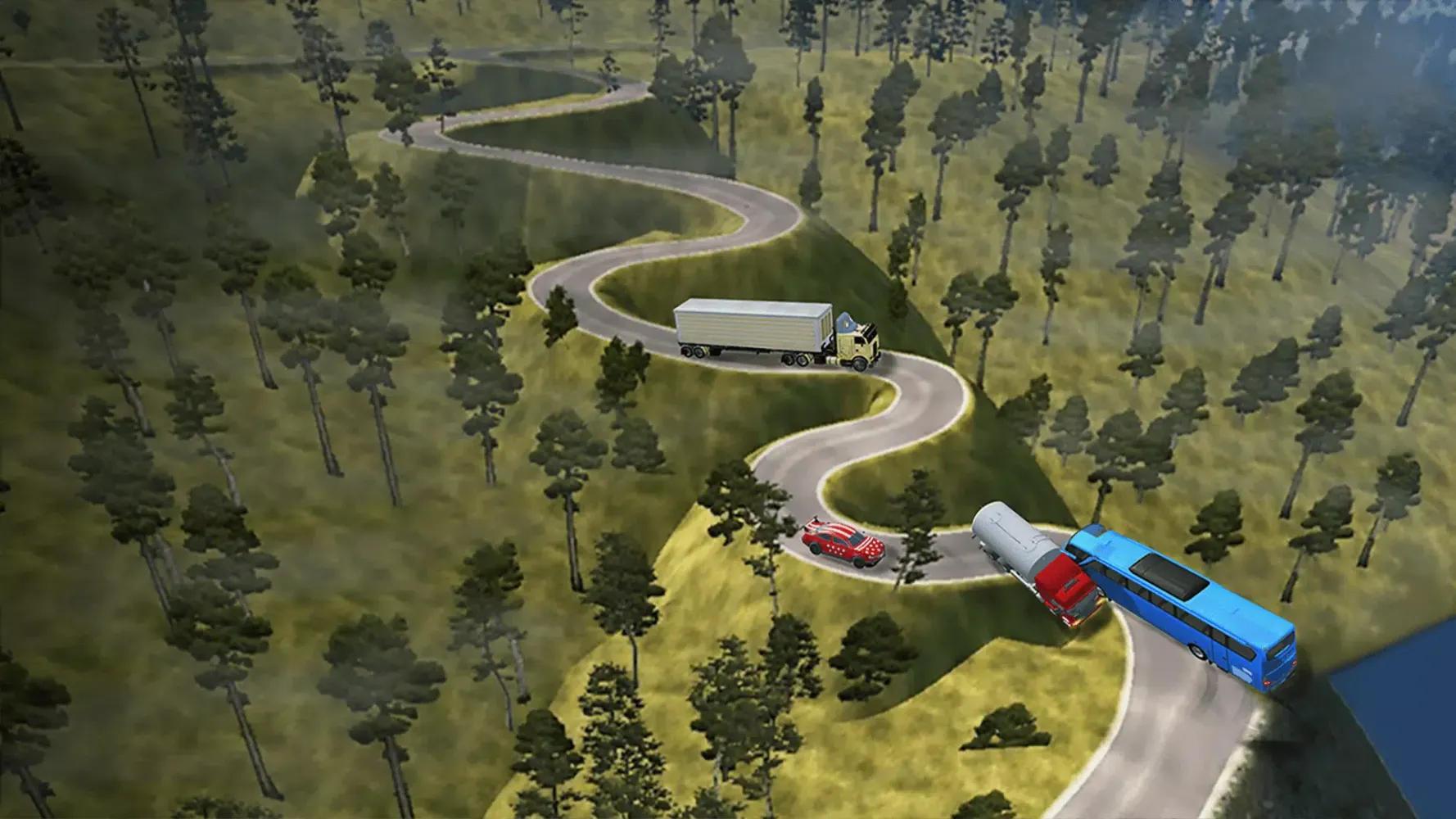 Risky Roads Bus 스크린샷