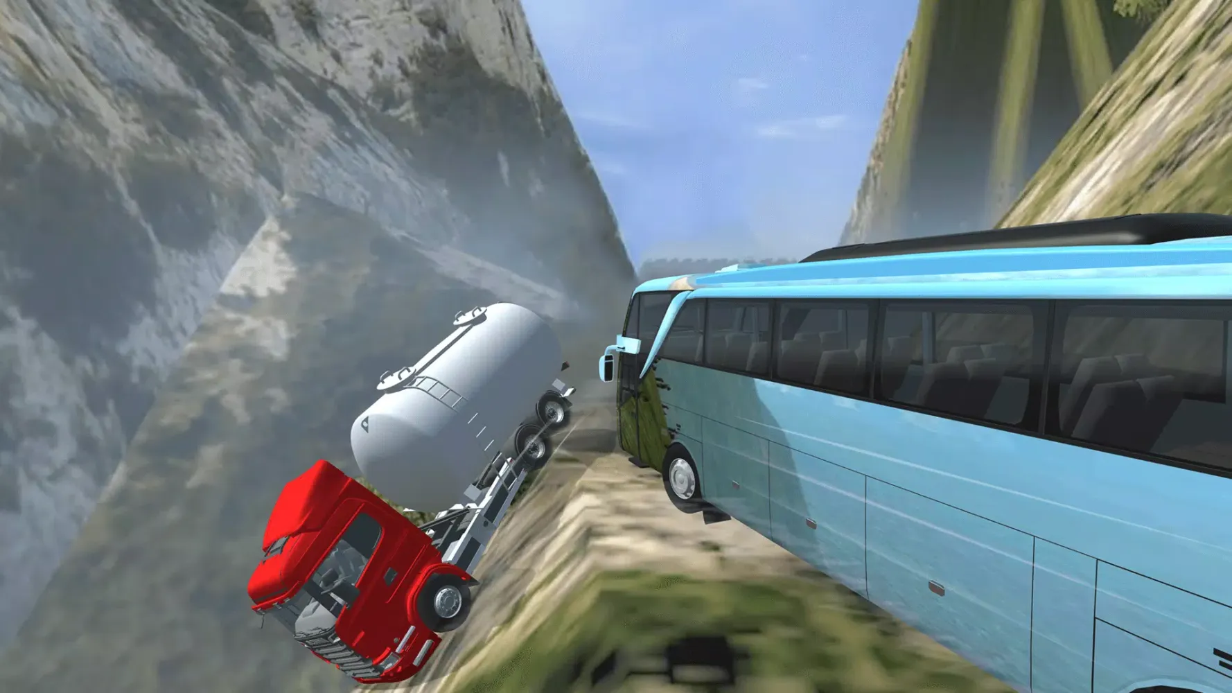 Risky Roads Bus 스크린샷