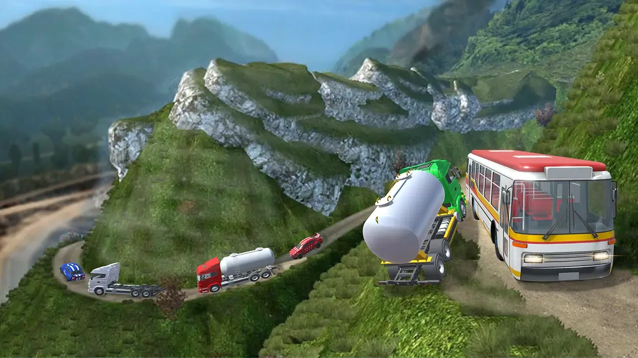 Risky Roads Bus 스크린샷