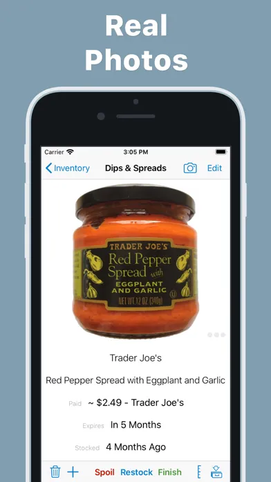 Capturas de pantalla de Pantry Check - Grocery List