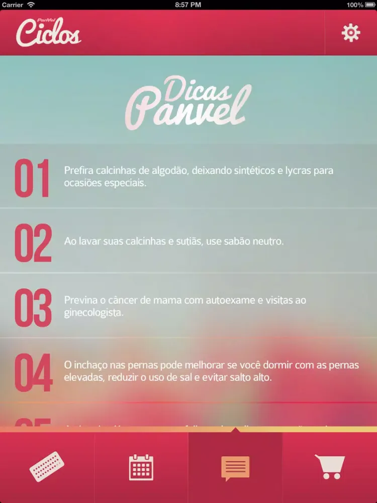 Panvel Ciclos iPad 應用截圖