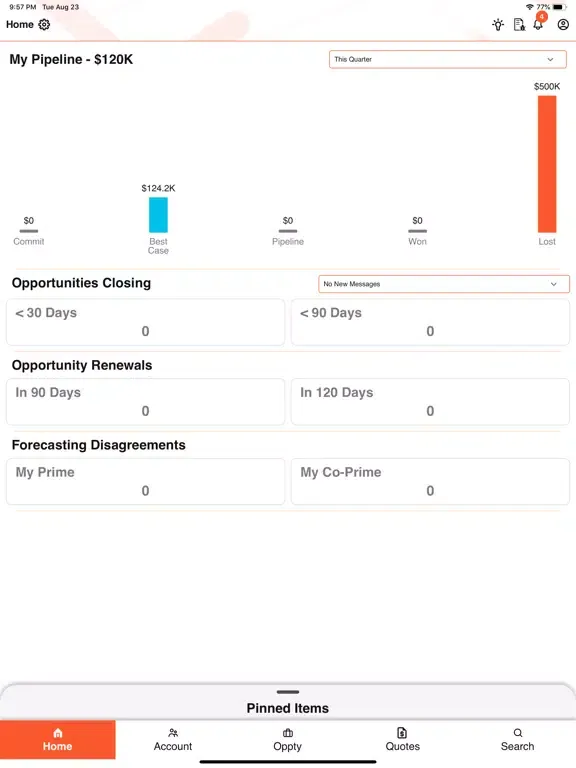 SalesTap - Palo Alto Networks iPad 應用截圖