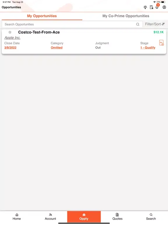 SalesTap - Palo Alto Networks iPad 應用截圖