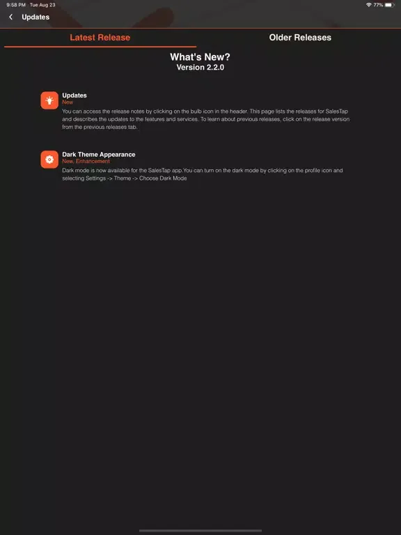 SalesTap - Palo Alto Networks iPad 應用截圖