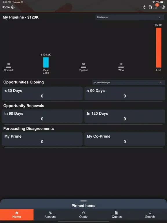 SalesTap - Palo Alto Networks iPad 應用截圖