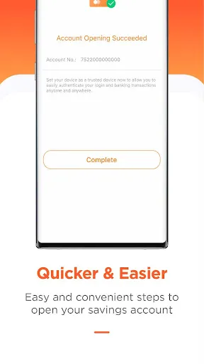 Ảnh chụp màn hình của PAObank SME